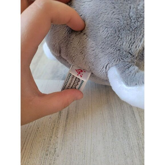 Justice Squishable AS IS Husky dog stuffed animal toy figure - Picture 8 of 10